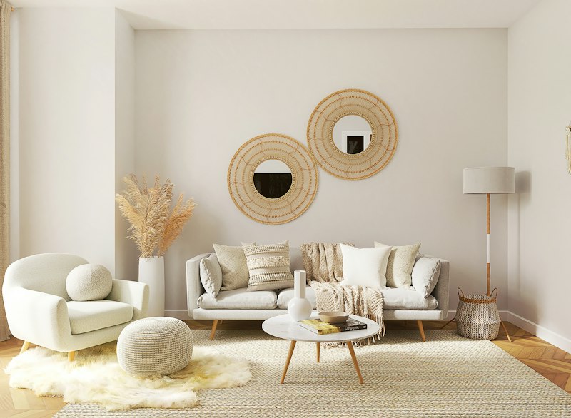 Sculptural brass and travertine home lighting